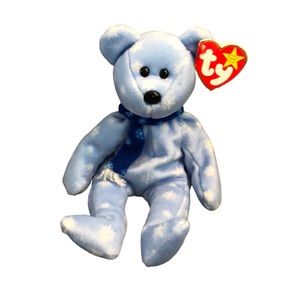 Ty Original 1999 Holiday Teddy Bear Beanie Baby NWT